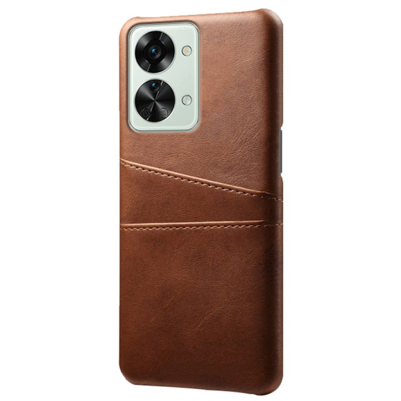 OnePlus Nord 2T 5G kunstleer en hard plastic geval