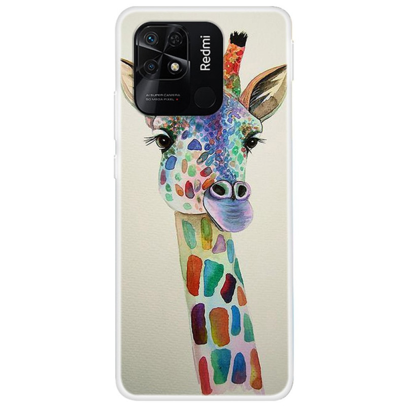 Xiaomi Redmi 10C Schattige Giraffe Hoesje