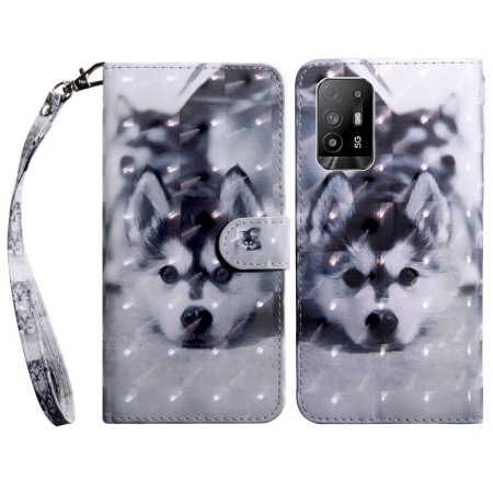 Oppo A94 5G Husky Hond Etui...