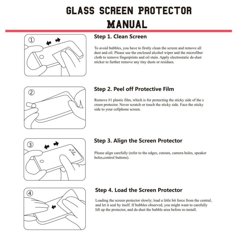 Gehard glazen bescherming voor Samsung Galaxy Note 8