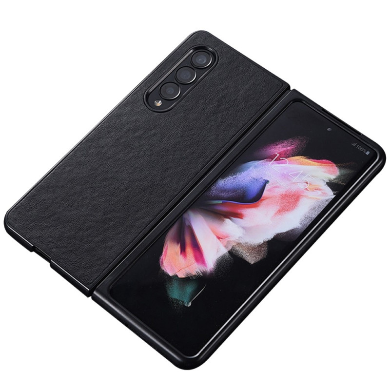 Samsung Galaxy Z Fold 4 kunstlederen hoesje nylon textuur