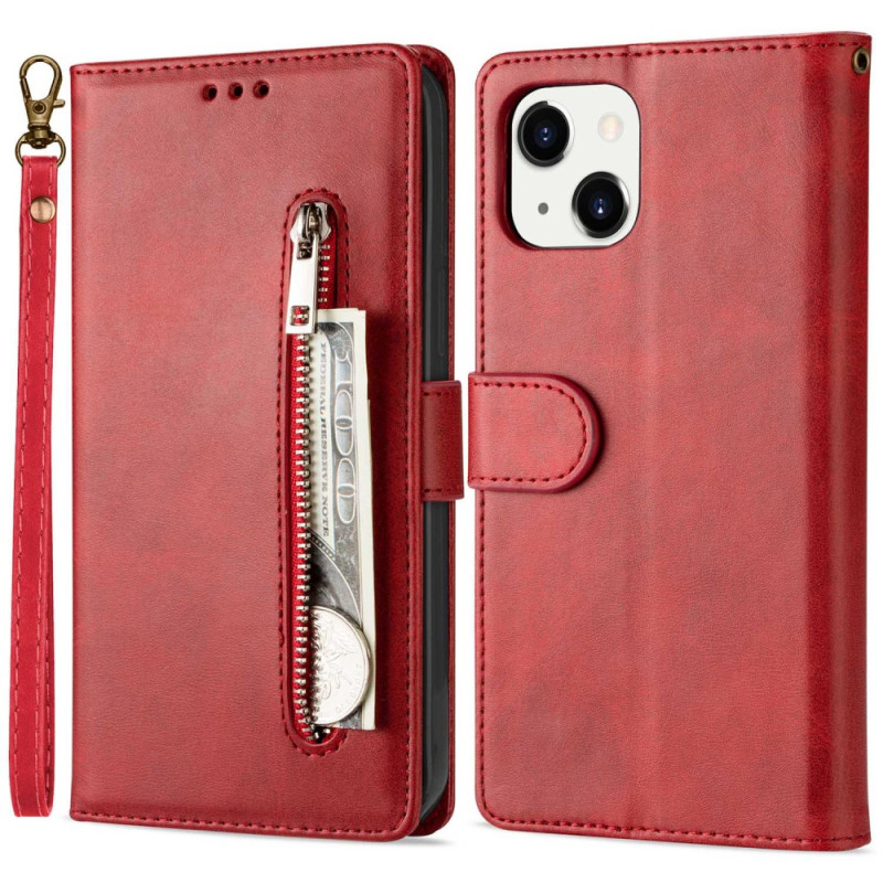 Case iPhone 14 Lanyard Portemonnee