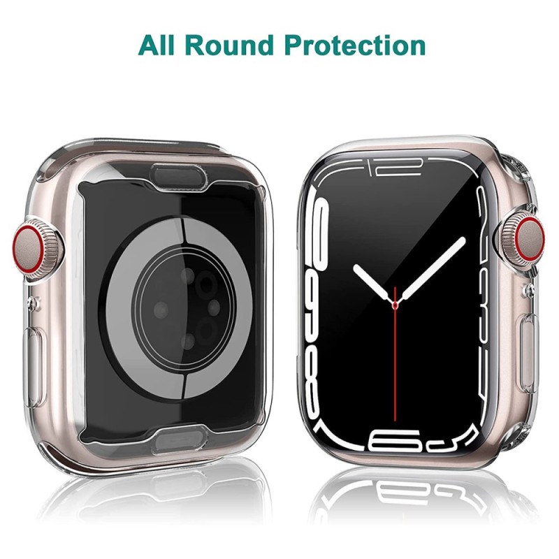 Apple horloge Series 7 geval 41mm duidelijk volledige bescherming