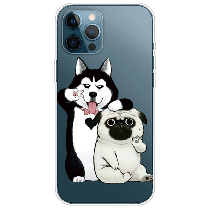 Case iPhone 14 Pro Grappige Honden