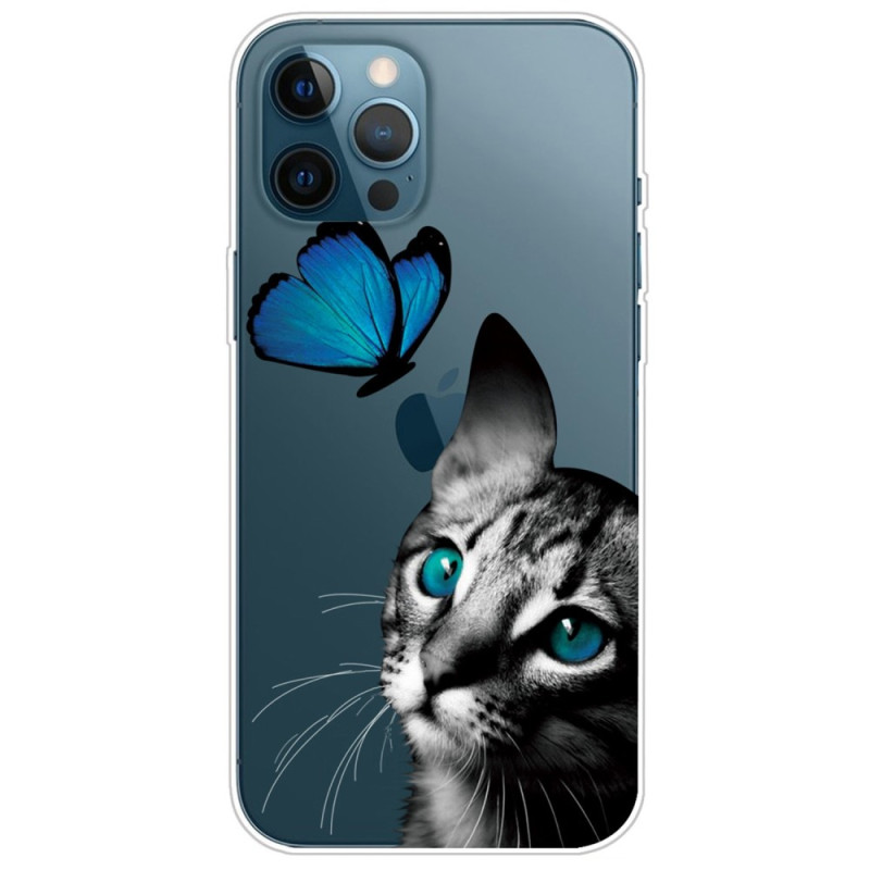 iPhone 14 Pro Case Tussen Kat en Vlinder