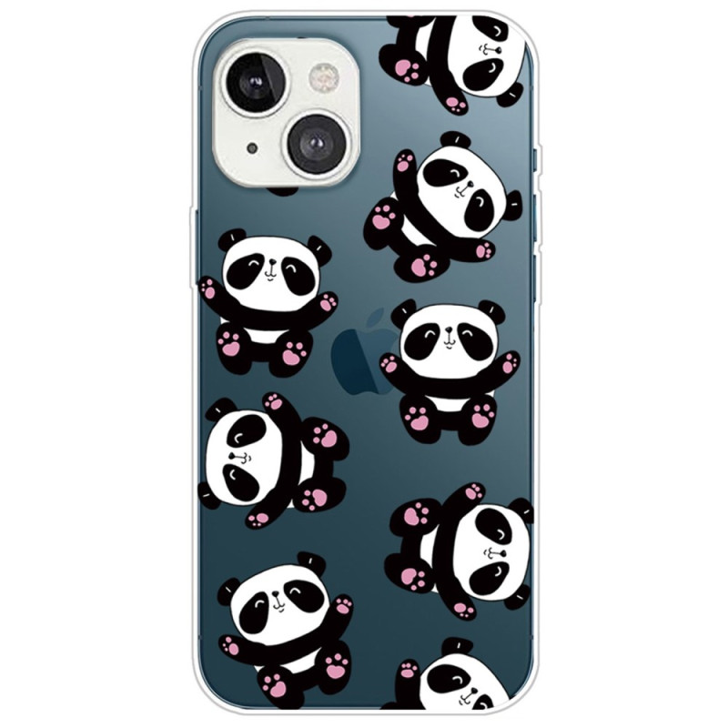 Hoesje iPhone 14 Plus Kleine Panda's