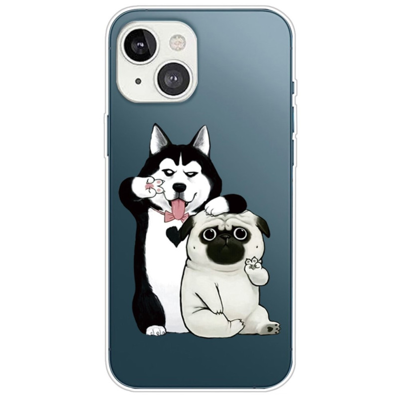iPhone 14 Plus Hoesje Honden Plezier