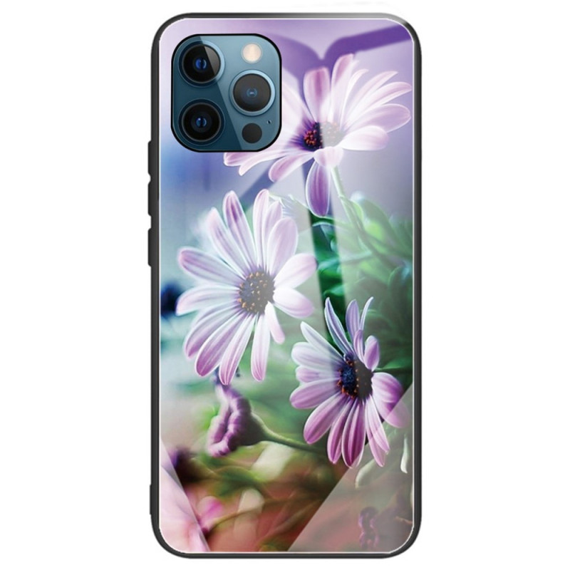 iPhone 14 Pro Max Case Gehard Glas Bloemen