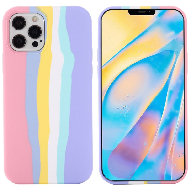 iPhone 14 Pro Max Regenboog Etui