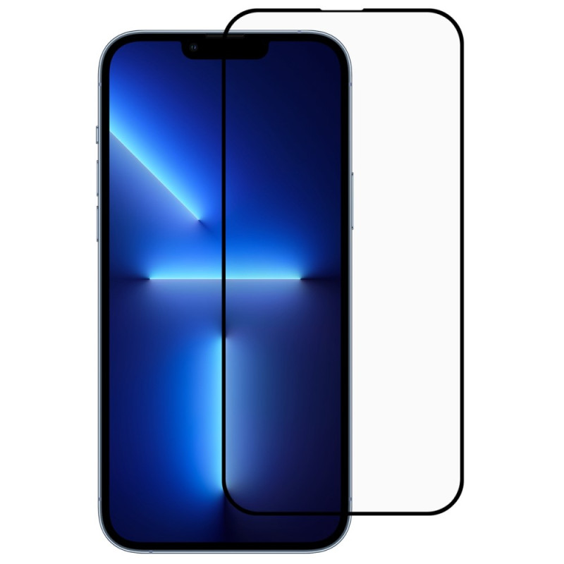 Zwarte Contour getemperd glas screenprotectors iPhone 14 Pro Max