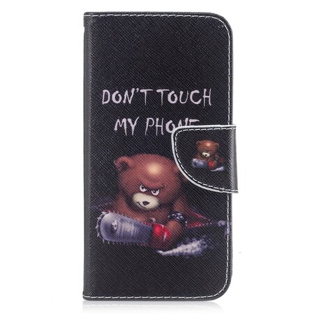 Hoesje iPhone X Gevaarlijke Beer