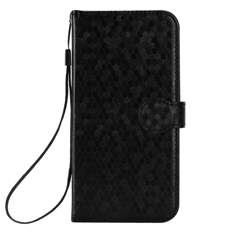 Hoesje voor iPhone 14 Pro 3D-patroon met riem