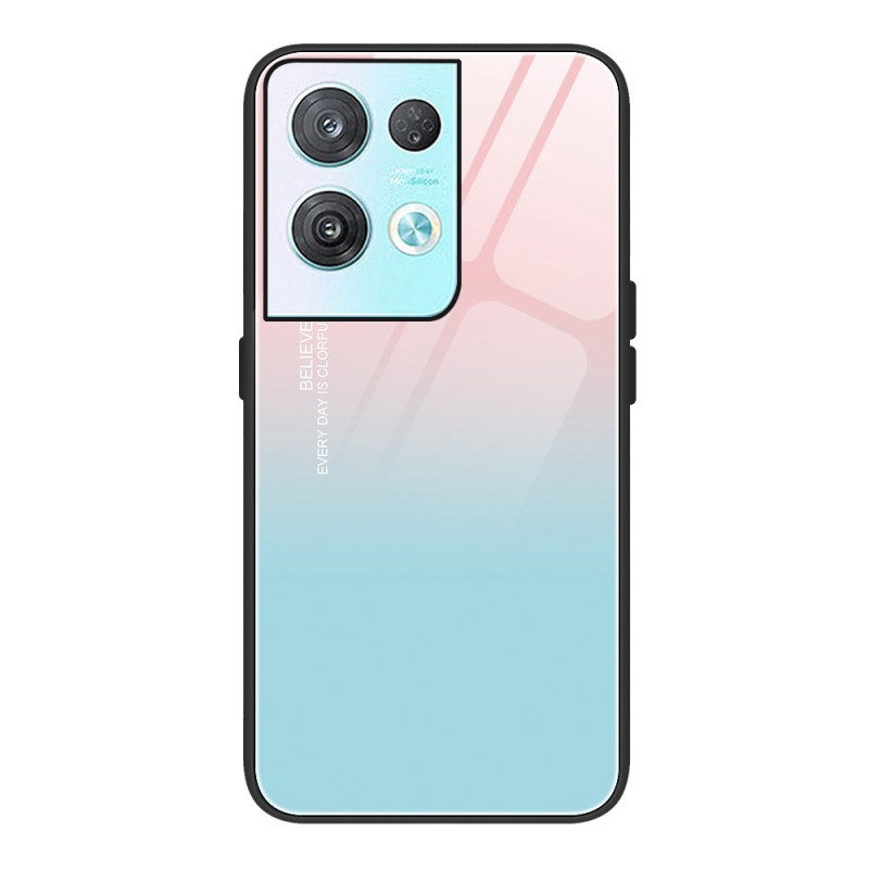 Oppo Reno 8 Pro Verloop Gehard Glas Hoesje