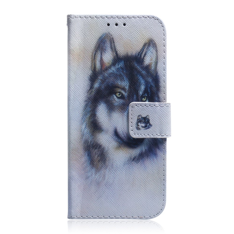 Google Pixel 7 Pro Aquarel Wolf Case