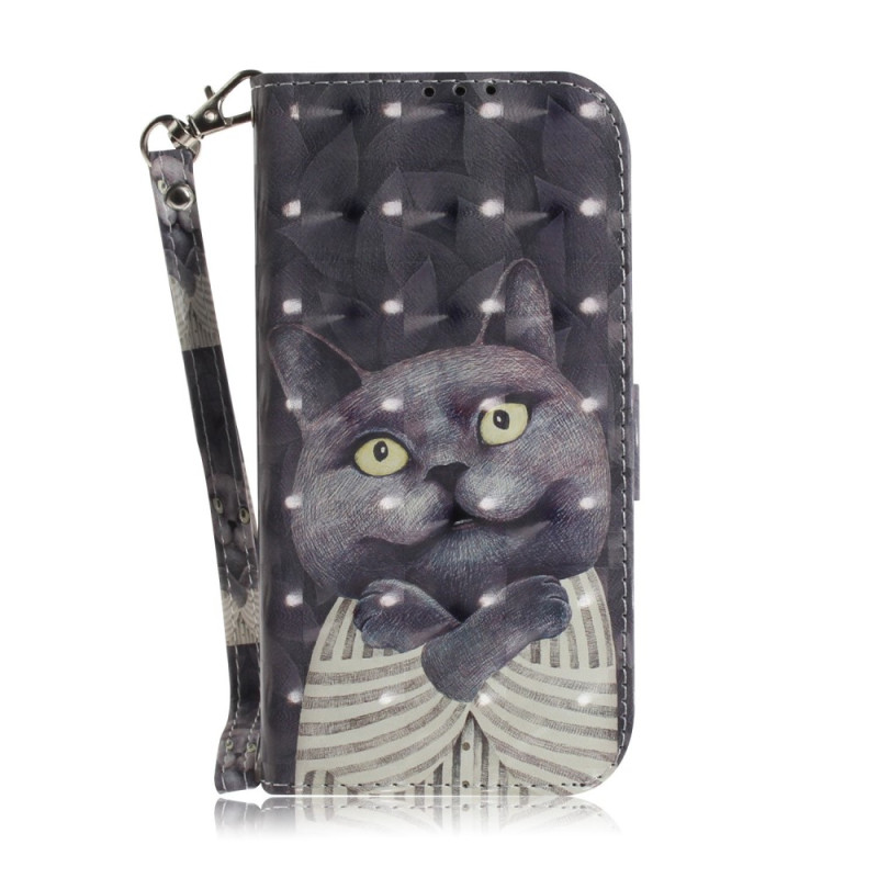 Hoesje iPhone 14 Plus Cats with Strap
