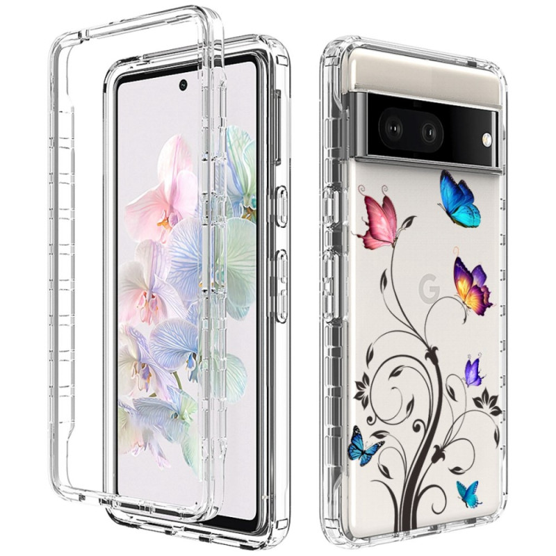 Google Pixel 7 Clear Case Vlinders