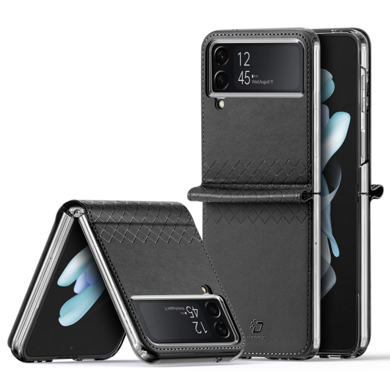 Samsung Galaxy Z Flip 4 Kunstleren Hoesje Dux Ducis