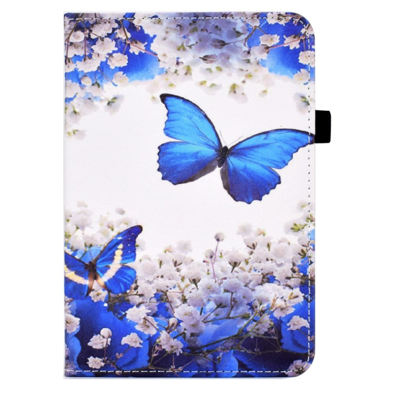 iPad Case 10.9'' (2022) Blauwe Vlinders