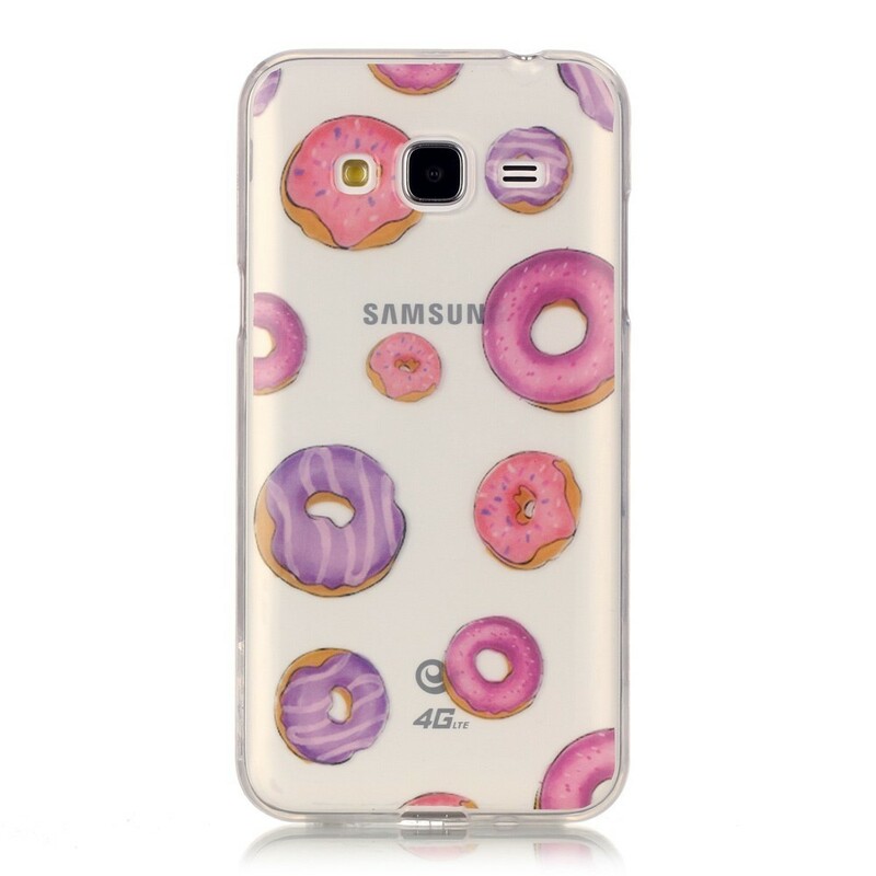 passend Informeer Hoeveelheid van Samsung Galaxy J3 2016 Hoesje Donuts Fan - Dealy