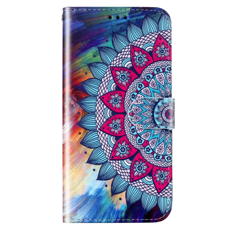 Xiaomi Redmi 10A Kleurrijke Mandala Strap Case