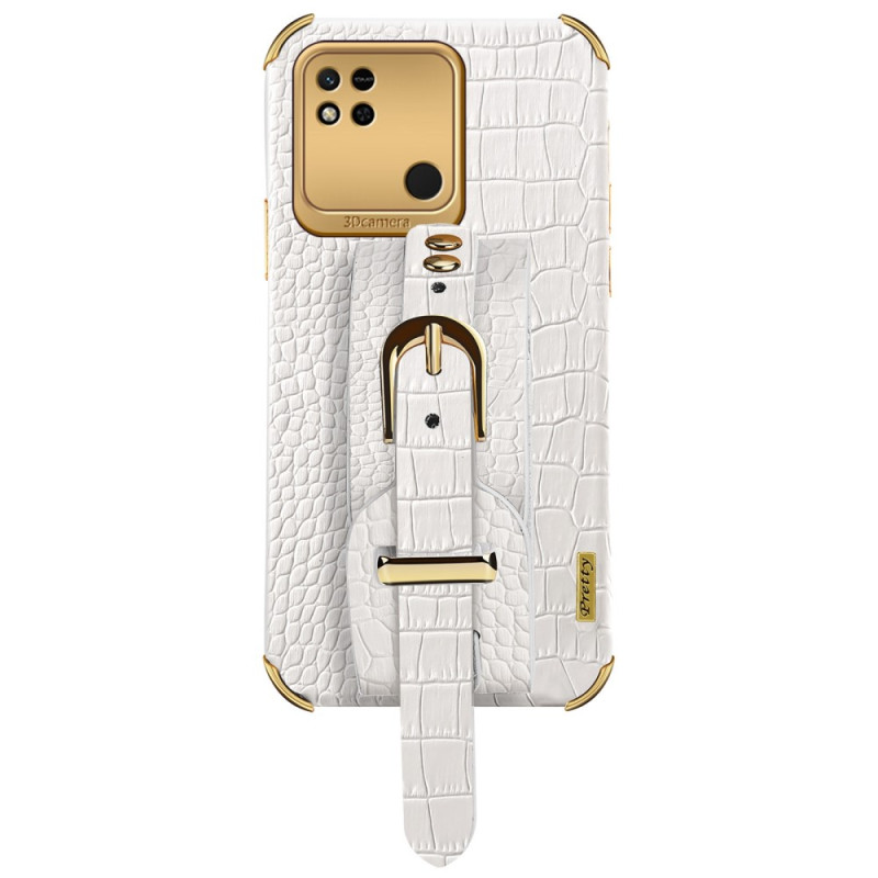 Xiaomi Redmi 10A Croco Polsband Hoesje