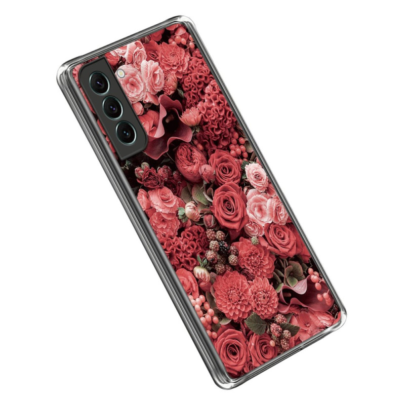 Samsung Galaxy S23 5G Hoesje Florale Declinatie