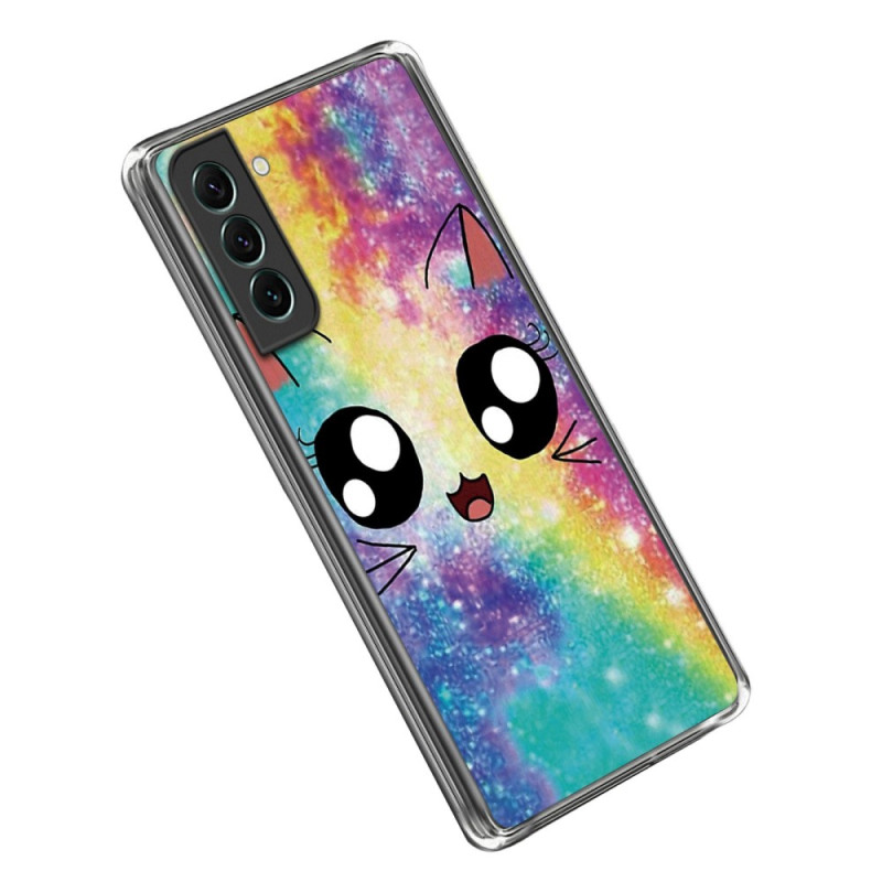 Samsung Galaxy S23 5G Graphic Cat Hoesje