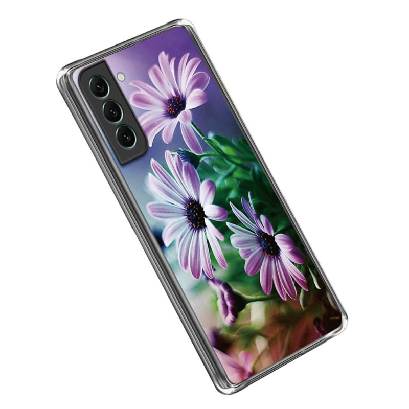 Samsung Galaxy S23 5G Silicone Hoesje Bloemen