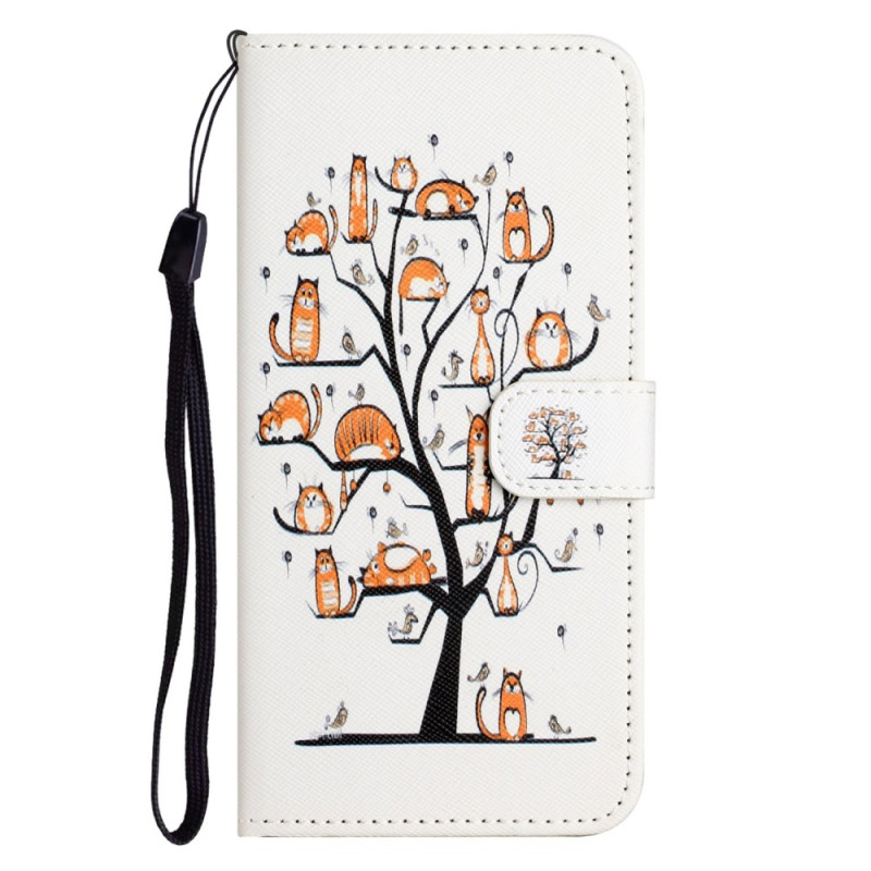 Samsung Galaxy S23 5G Hoesje Cats in the Strap Tree