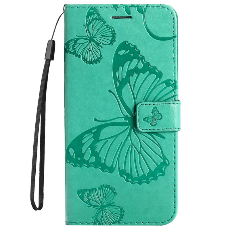 Samsung Galaxy S23 5G Giant Butterflies Strap Case