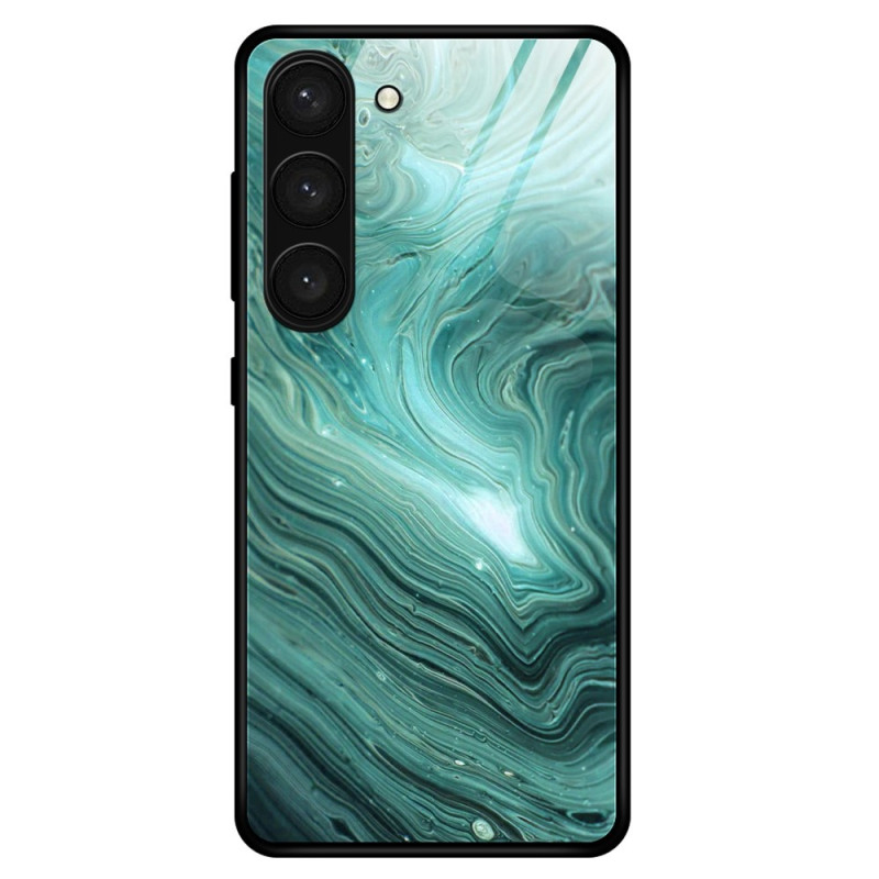 Samsung Galaxy S23 5G Geval van gehard glas Marmeren Kleuren