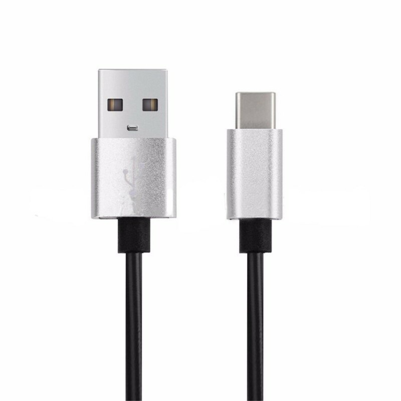 USB naar USBC veerbelaste oplaadkabel