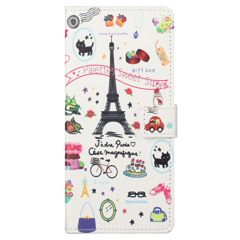 Samsung Galaxy S23 Plus 5G Hoesje Ik hou van Parijs