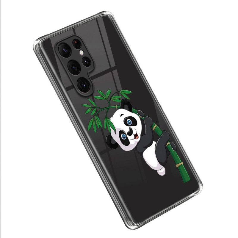 Samsung Galaxy S23 Ultra 5G Panda Bamboe Hoesje