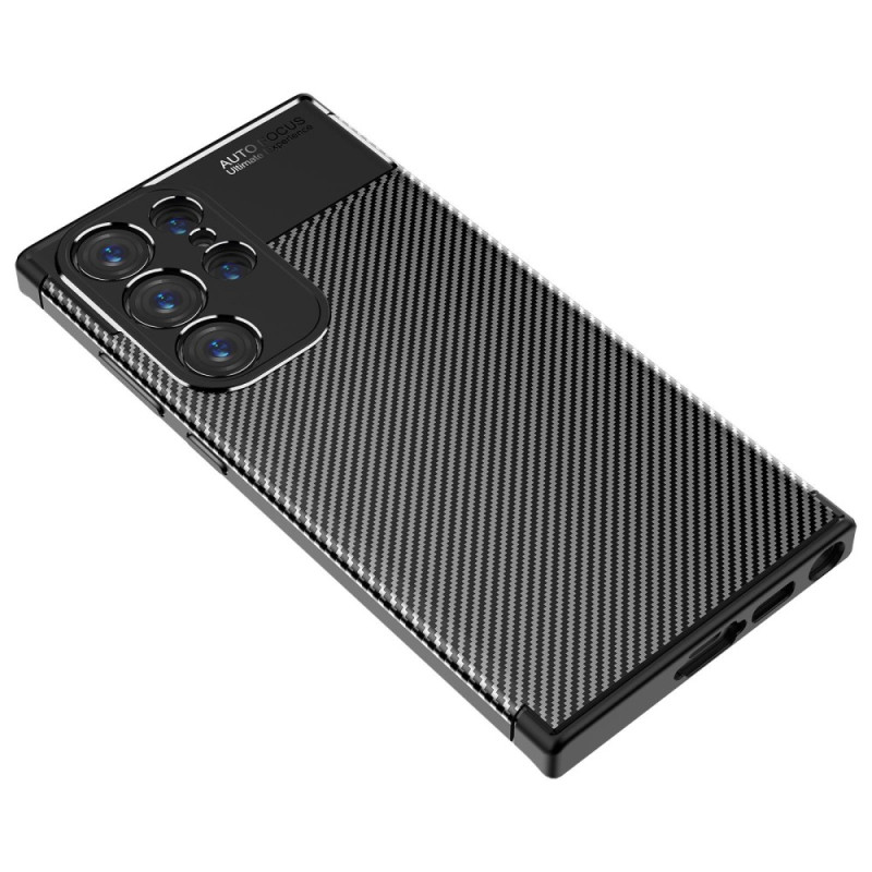 Samsung Galaxy S23 Ultra 5G Flexibele Koolstofvezel Hoesje