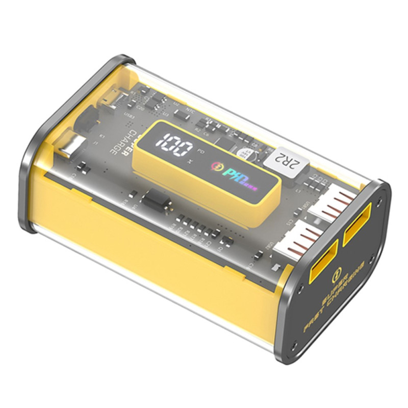 Transparante Externe Batterij 10000mAh Snelle Last
