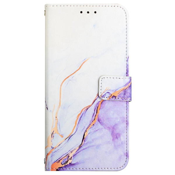 Etui Oppo A77 5G / A57 5G Marble met bandje