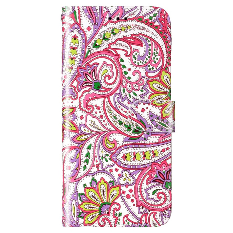 Oppo A57 / A57 4G / A57s Cashmere Pattern Lanyard Case