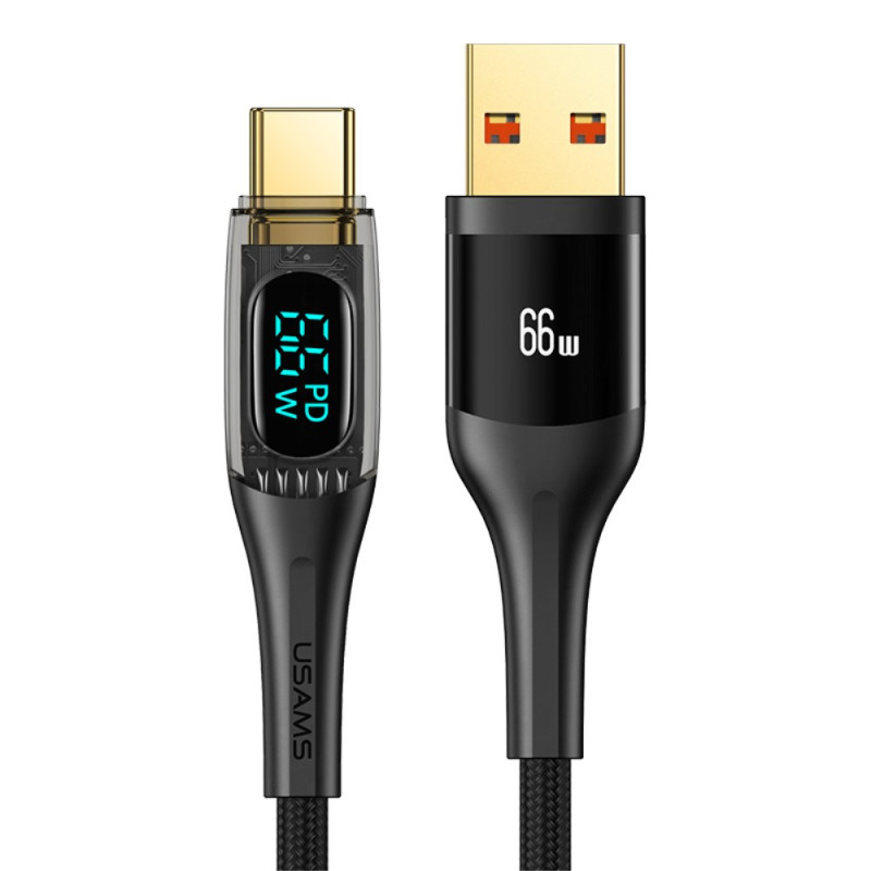 USB naar USB-C kabel Digitaal display