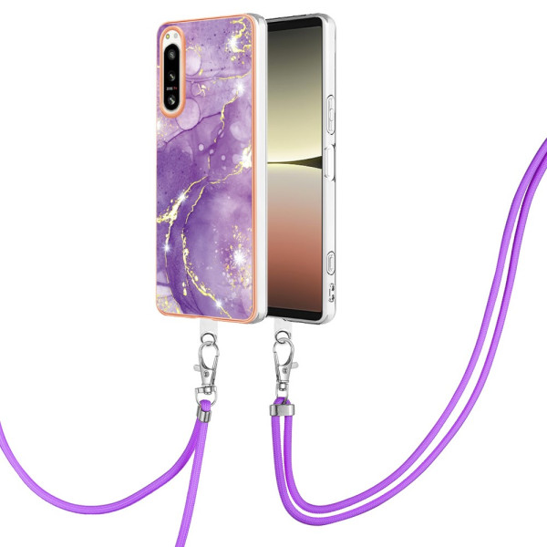 Sony Xperia 5 IV Marmeren String Hoesje