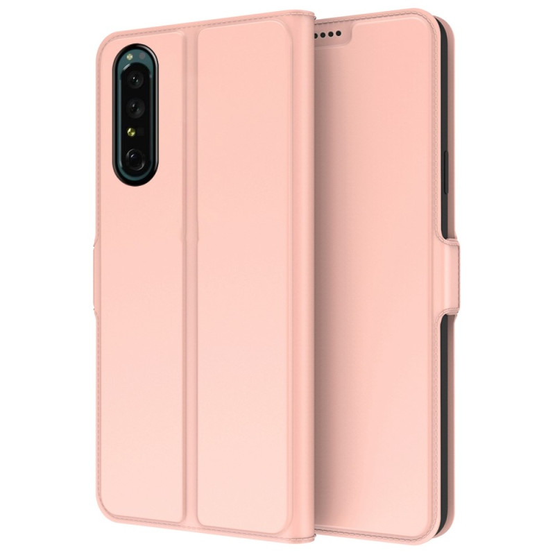 Sony Xperia 1 IV Slim Lederen Hoesje