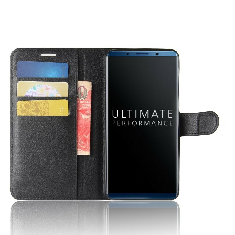 Huawei Mate 10 Pro Lederen Hoesje Huawei Mate 10 Pro Lederen Hoesje