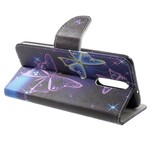 Hoesje Huawei Mate 10 Lite Vlinder gekleurd