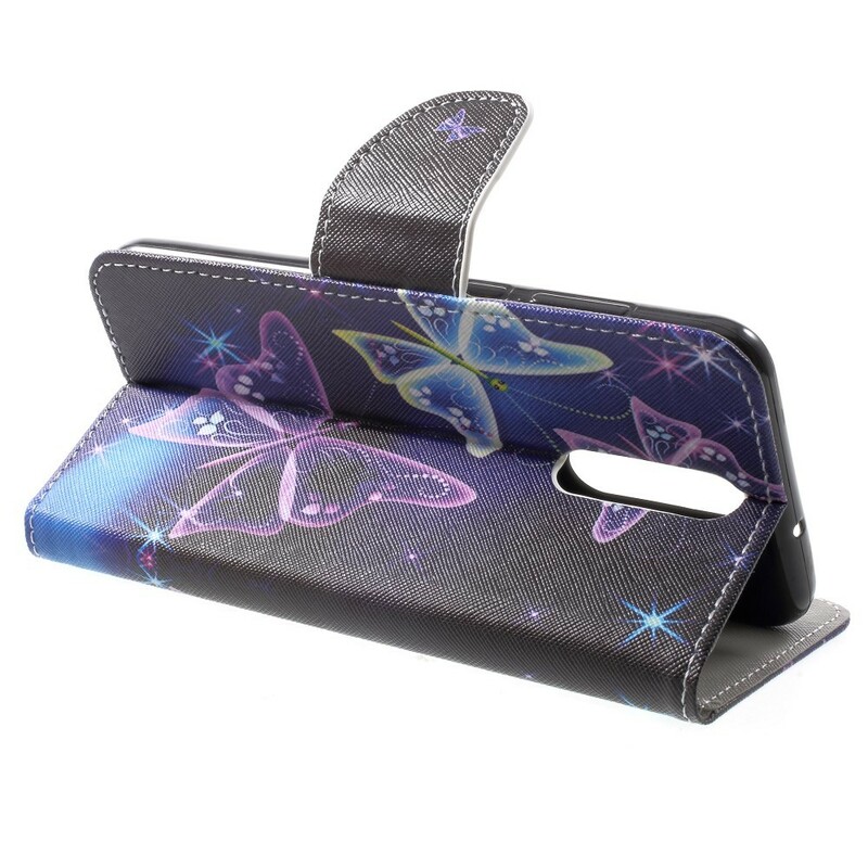 Hoesje Huawei Mate 10 Lite Vlinder gekleurd