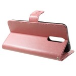 Hoesje Huawei Mate 10 Lite Vlinders en Bloemen met riem