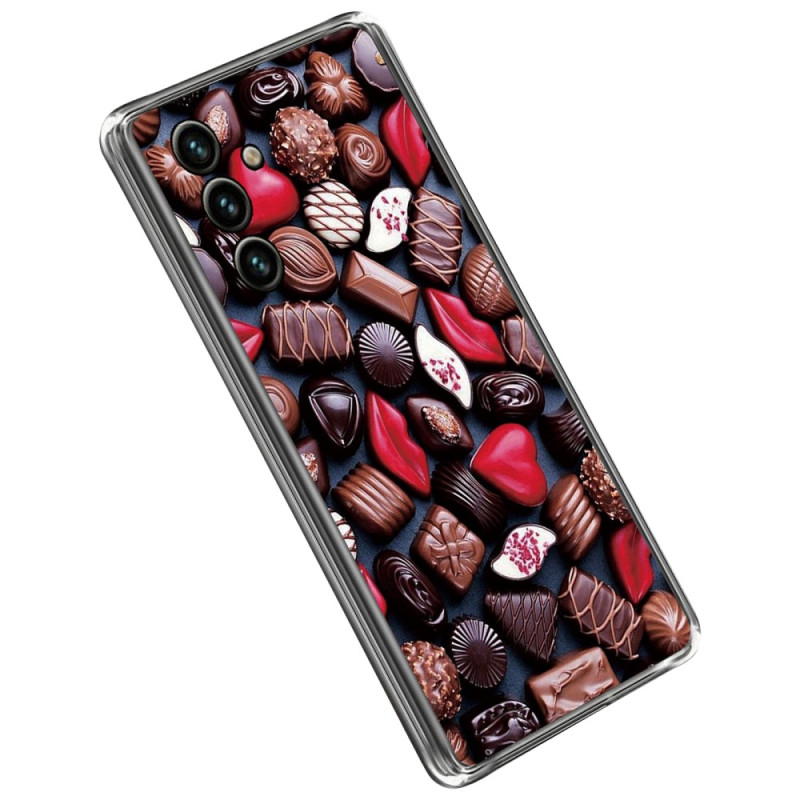 Samsung Galaxy A14 5G / A14 Flexibel Hoesje Chocolade