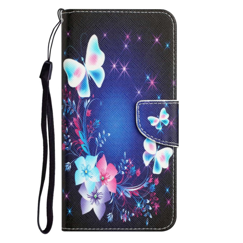 Samsung Galaxy A14 5G / A14 Fairy Vlinders Strap Case