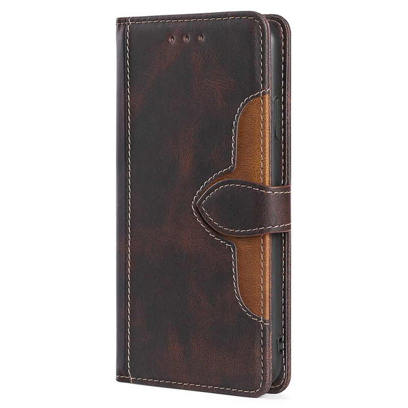 Honor Magic 5 Lite Tweekleurig hoesje met bloemen