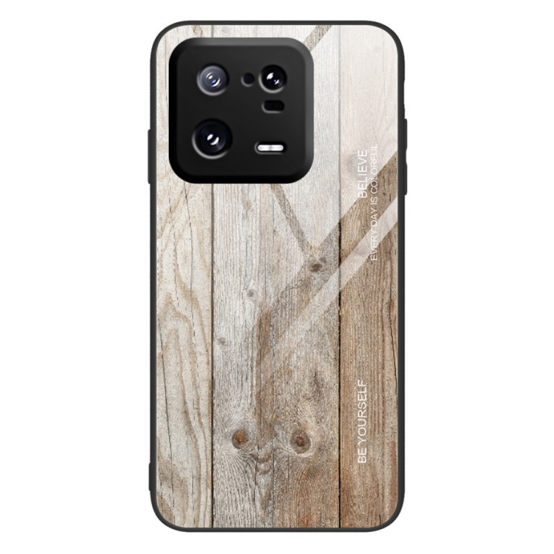 Coque Xiaomi 13 Pro Verre Trempé Design Bois