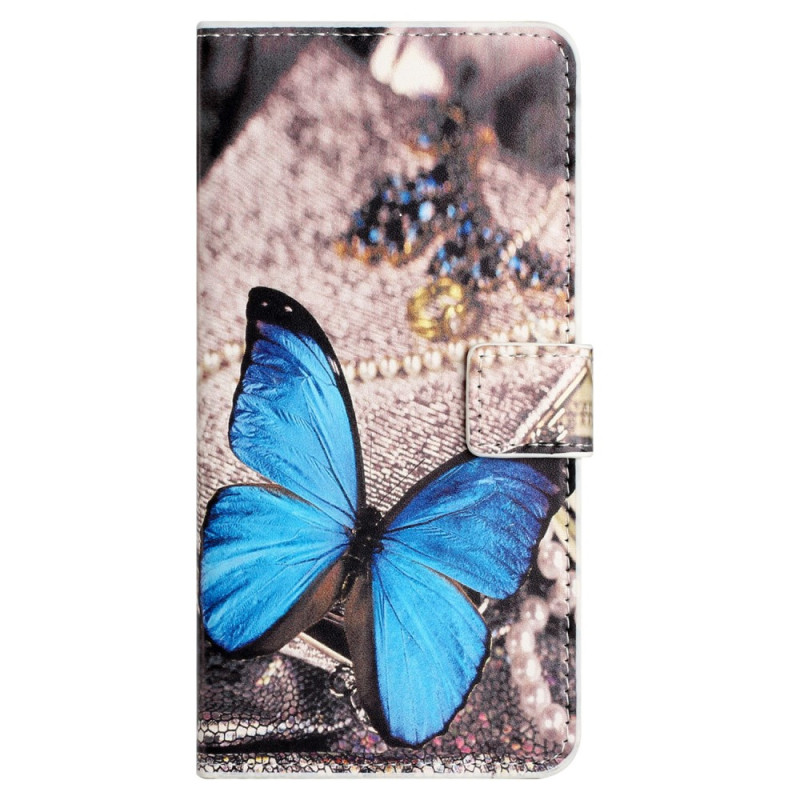 Xiaomi Redmi Note 12 4G Hoesje Vlinderblauw